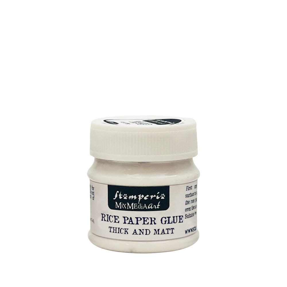 Stamperia Rice paper glue, colle pour feuille de riz mat 50ml