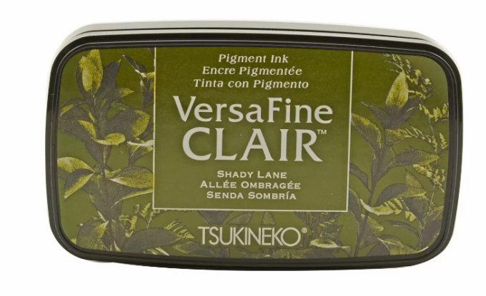 Encre, Versafine clair, Shady lane