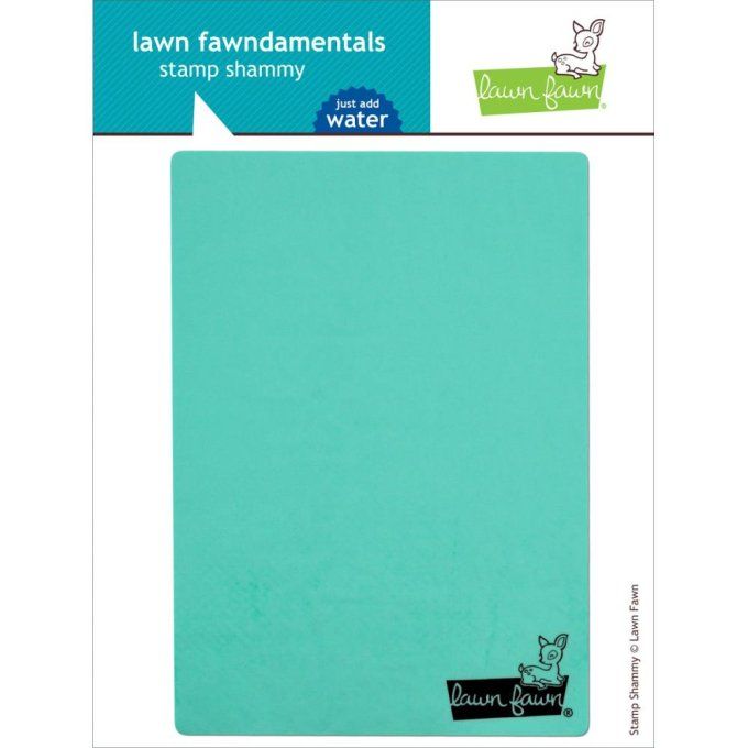 Lawn fawn, Stamp shammy - chiffon de nettoyage pour tampon à utiliser avec de l'eau