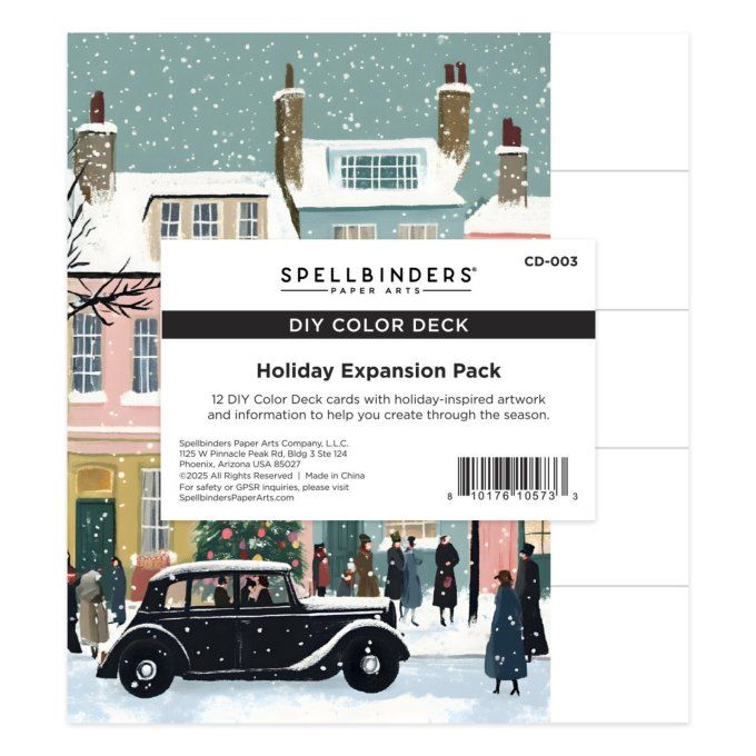 Spellbinders - DIY color deck system - 12 cartes  - pack d'extension