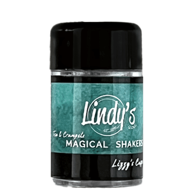 Pigment Magical shaker, Lindy's, Tea & crumpets - Lizzy's cuppa' teal teal