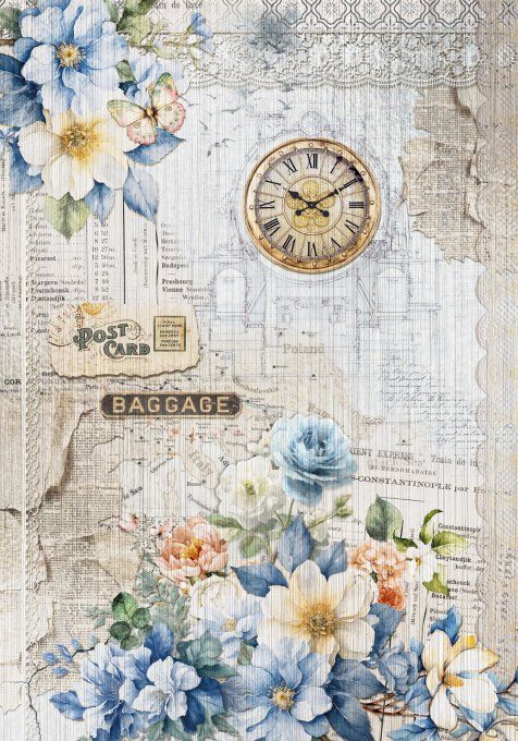 Deluxe paper & vellum, Ciao Bella, Eastern Journey,  Format A4 environ