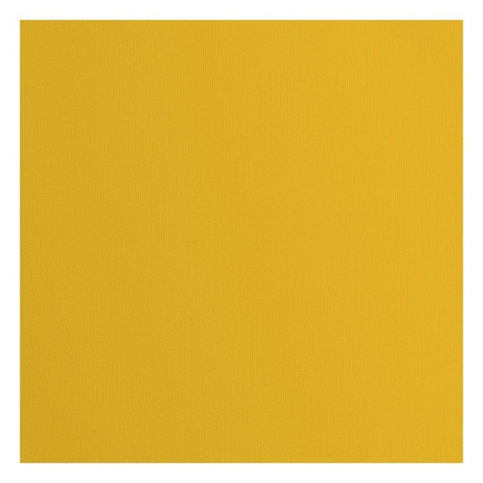 Cardstock Couleur : Bee, 216g, lot de 20 feuilles - 30x30cm (texturé)