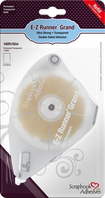 Recharge pour dérouleur de bande  adhésive permanent "ultra strong" - 42 mètres - EZ Runner Grand 
