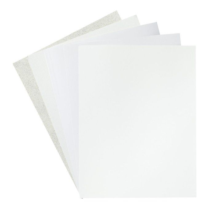 Spellbinders - ensemble de cardstock couleur : Aquamarine - Dimension : 21.5x28cm environ  - Copie