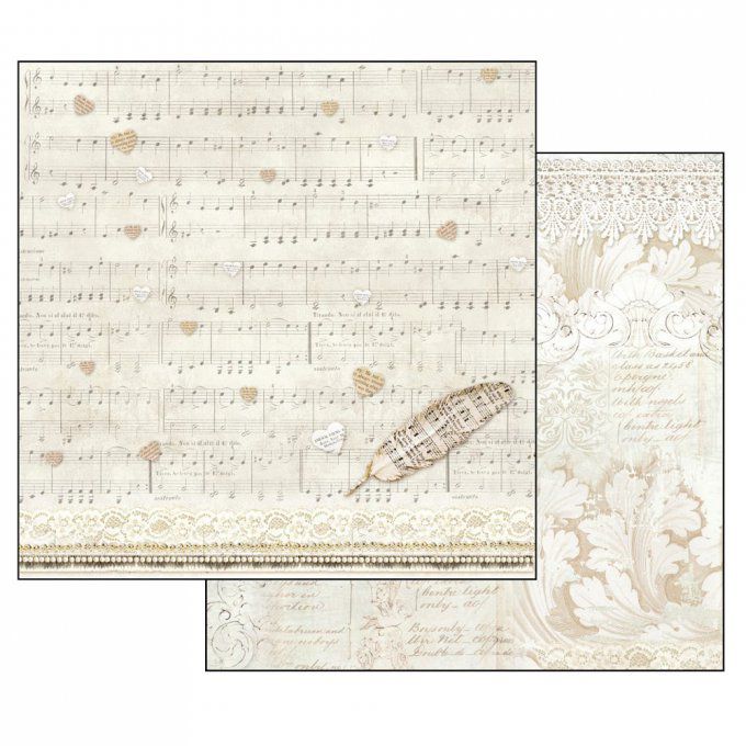 Papier scrapbooking, 30.5x30.5cm, Ceremony, Stamperia 