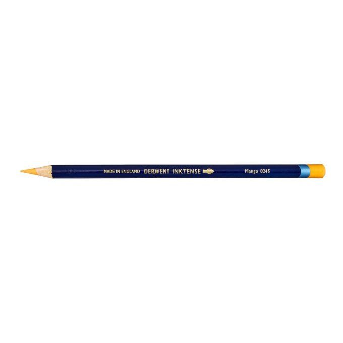Crayon Inktense, Derwent - à l'unité - n°0245 couleur : mango