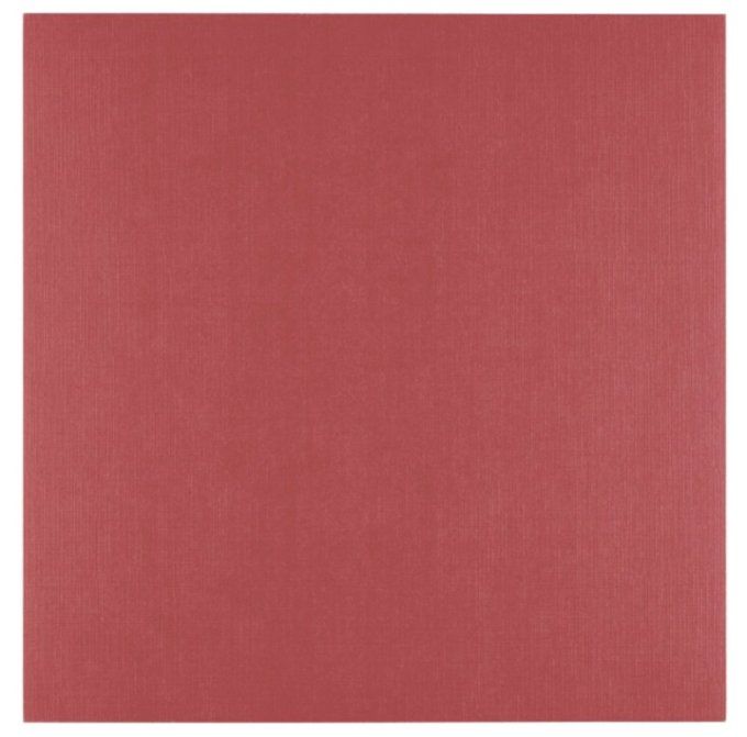 Cardstock en lin - 250g - Couleur : Cassis, lot de 10 feuilles - 30x30cm environ (texturé)