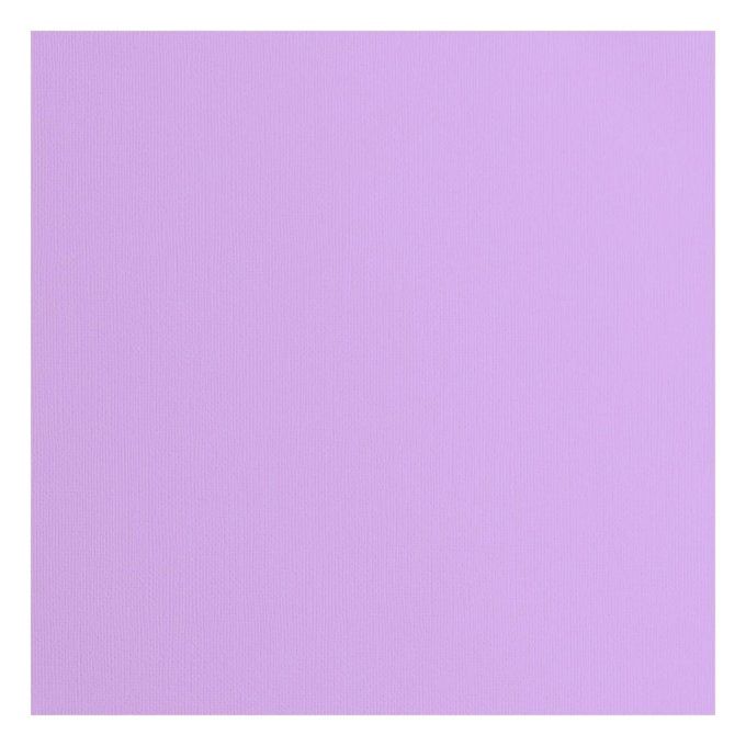Cardstock Couleur : Hyacinth, 216g, lot de 20 feuilles - 30x30cm (texturé)