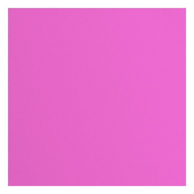 Cardstock Couleur : fuchsia, 216g, lot de 20 feuilles - 30x30cm (texturé)