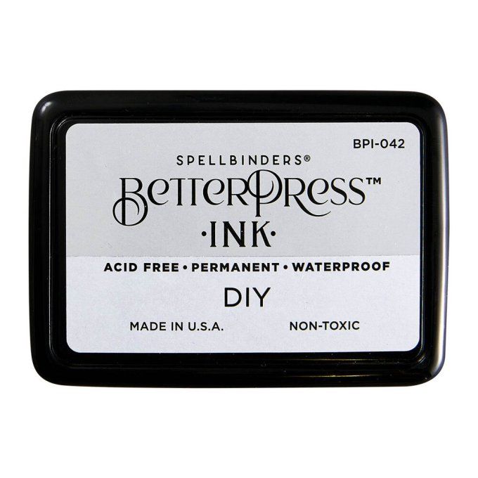 Spellbinders, Betterpress ink, Encreur sec