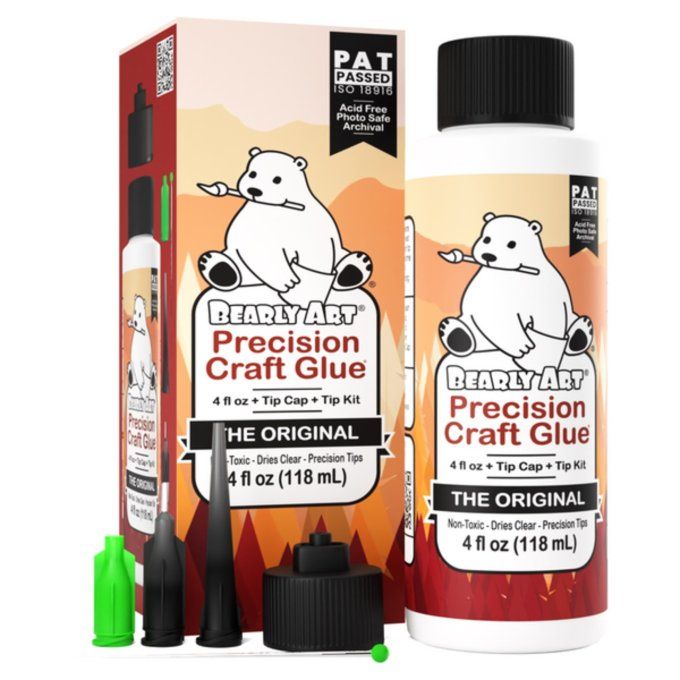 Bearly Art, Colle, 118ml -, The Original + Tip kit