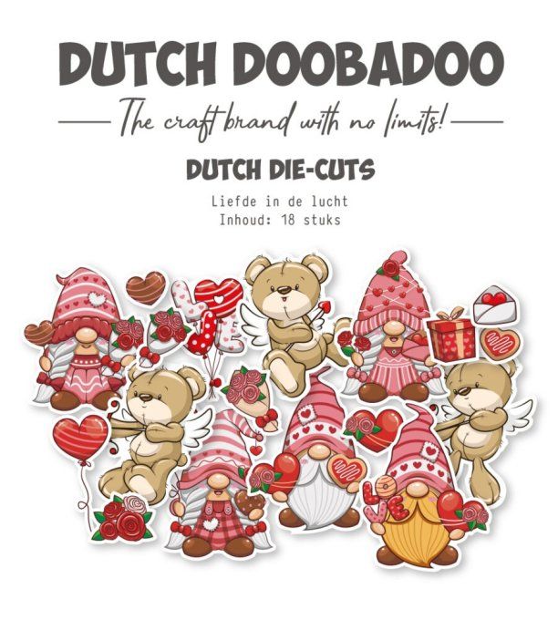 18 Die-cuts, Dutch Doobadoo
