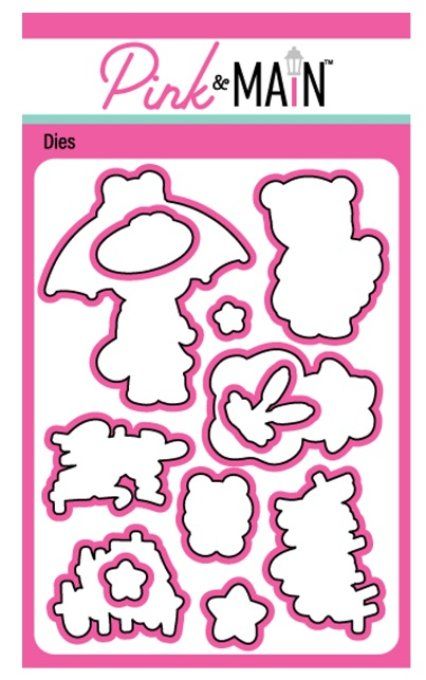 12 dies coordonnés - Pink & Main - Stay hoppy