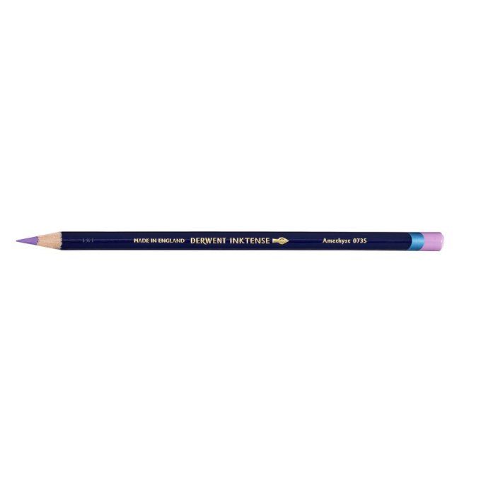 Crayon Inktense, Derwent - à l'unité - n°0735 couleur : Amethyst