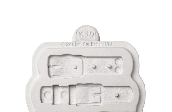 Moule en silicone, Cosmic shimmer - Boucles de ceinture, dimension du moule : 8.5x6.5cm environ