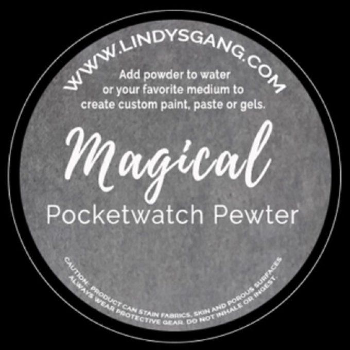 Pigment Magical, Lindy's, pocketwatch pewter