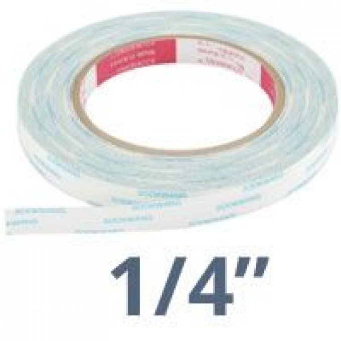 Scor-tape Adhésif, double face, 6mm - Rouleau de 24.5m