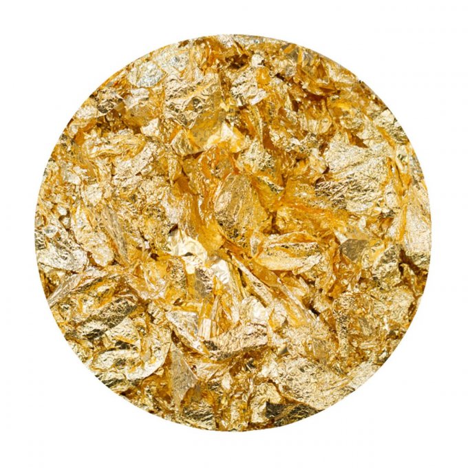 Flakes, couleur or - 0.6g