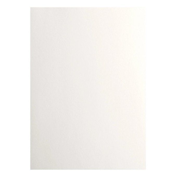 Cardstock Couleur : Off-white, 216g, lot de 10 feuilles - Format A4 (lisse)