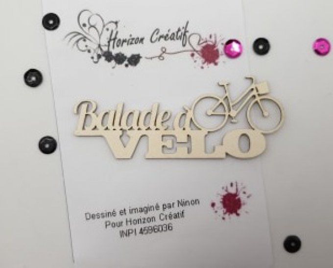 Chipboard : Balade à vélo - à l'unité