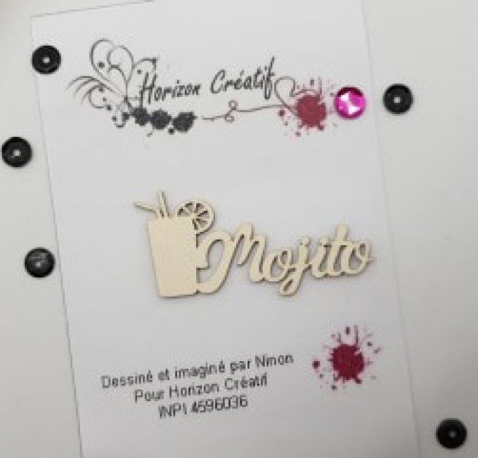 Chipboard : Mojito - à l'unité