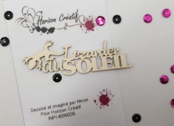 Chipboard : Lézarder au soleil - à l'unité