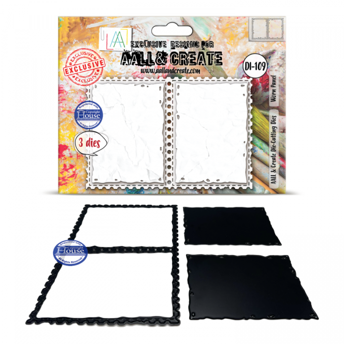 3 Dies/matrices de découpe, AALL - Worn panel