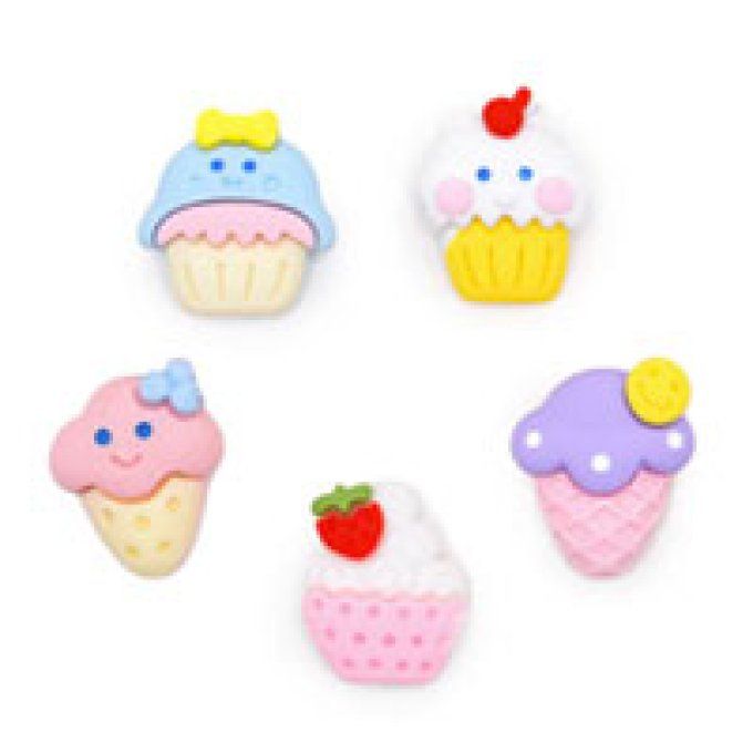 5 Boutons - Gourmandises