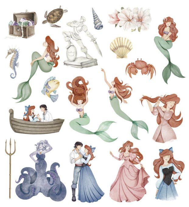 Collection Under the sea, PapersForYou, Die-cuts