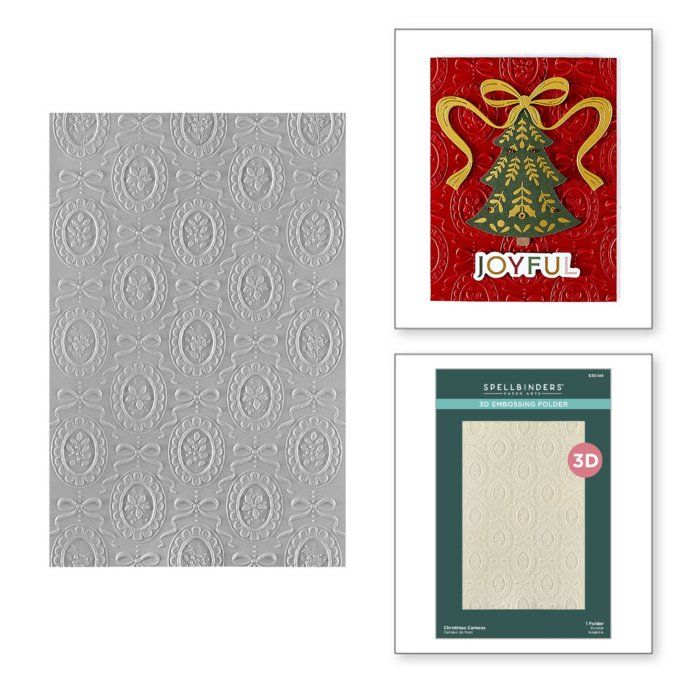 Classeur d'embossage, Spellbinders - Merry moments