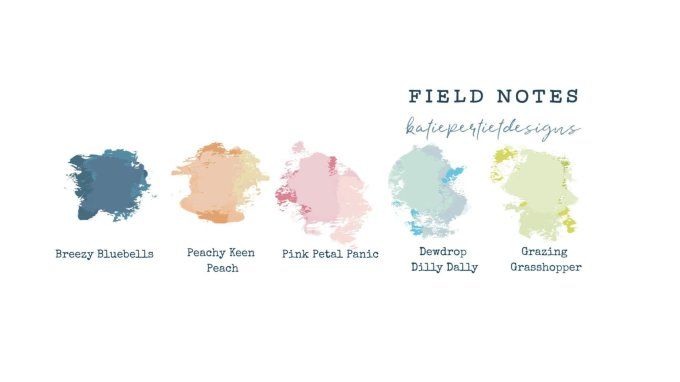 Lot de 5 Pigments Magical shaker, Lindy's, Katie Pertiet's - Field notes