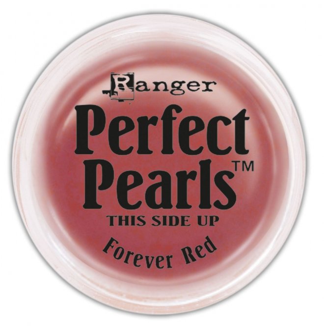 Ranger, Perfect pearl - pigment en poudre, couleur : Forever red
