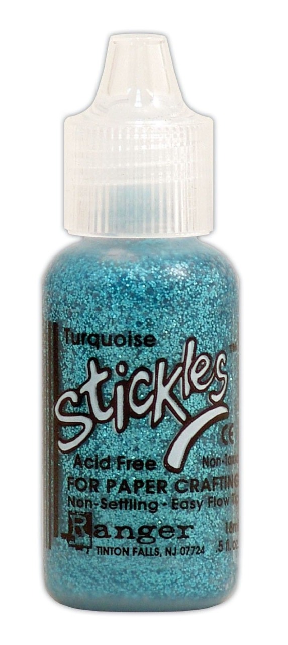 Stickles, Ranger - couleur : Turquoise - 18ml