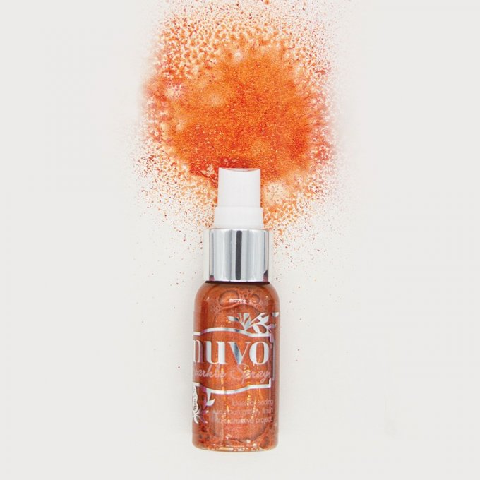 Sparkle spray, Nuvo, Tender peach, 30ml