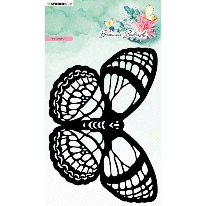 Mask/Stencil - Butterfly - StudioLight - dimension : 14.5x20cm environ