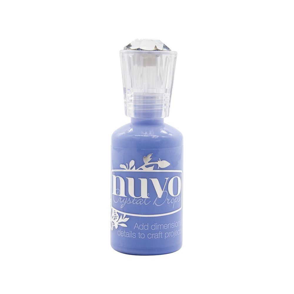 Nuvo, crystal drops Gloss - Berry blue