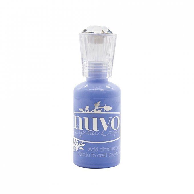 Nuvo, crystal drops Gloss - Berry blue