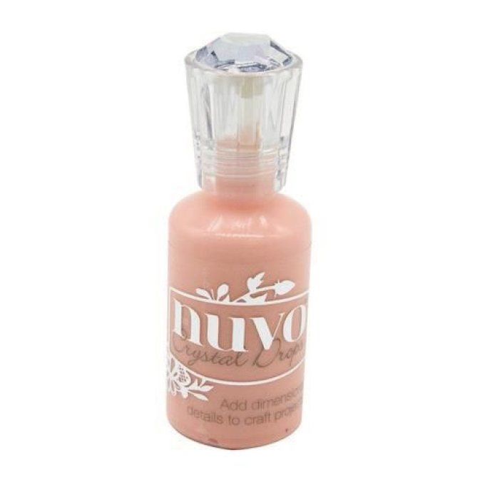 Nuvo, crystal drops Gloss - Seashell pink