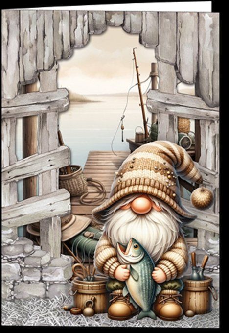 Art gnome adventures, kit créatif carterie