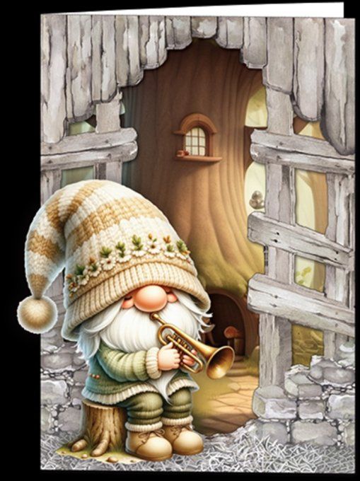 Art gnome adventures, kit créatif carterie