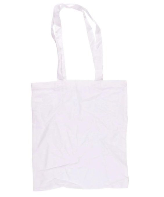 Tote Bag blanc en coton à customiser (dimension : 37x42cm)