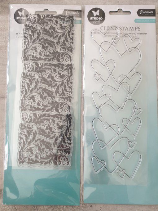 Lot N°23 - 2 planches de Tampons - StudioLight