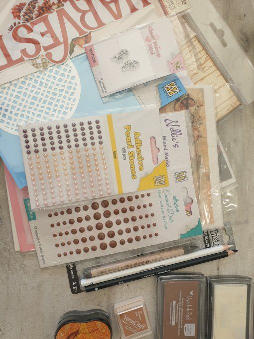 Kit n°2 - Art Journal, avec Odile