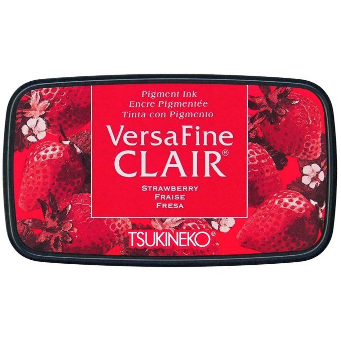 Encre, Versafine clair, Strawberry (fraise)