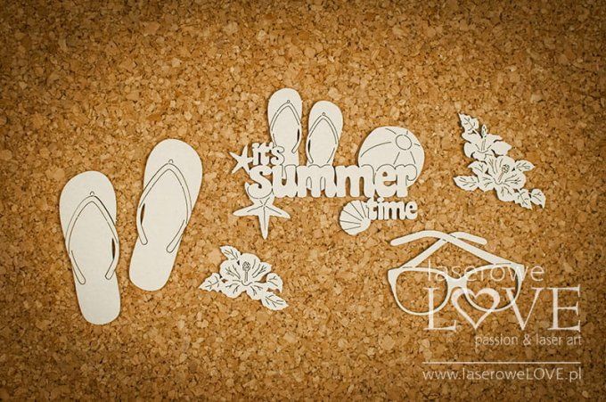  Chipboards - Accessoires de plage - Dimension de la planche : 12.5x12.5cm environ