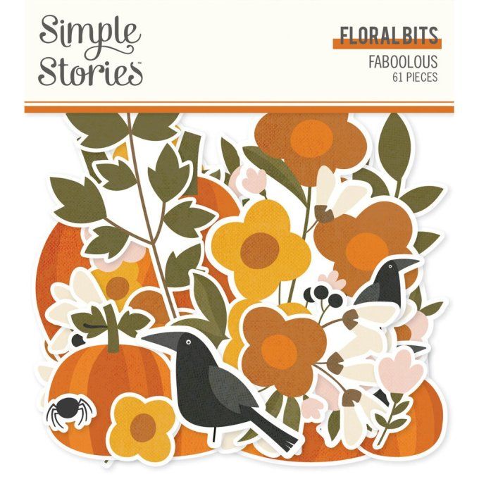 Simple stories - 61 die-cuts - FabOOlous 