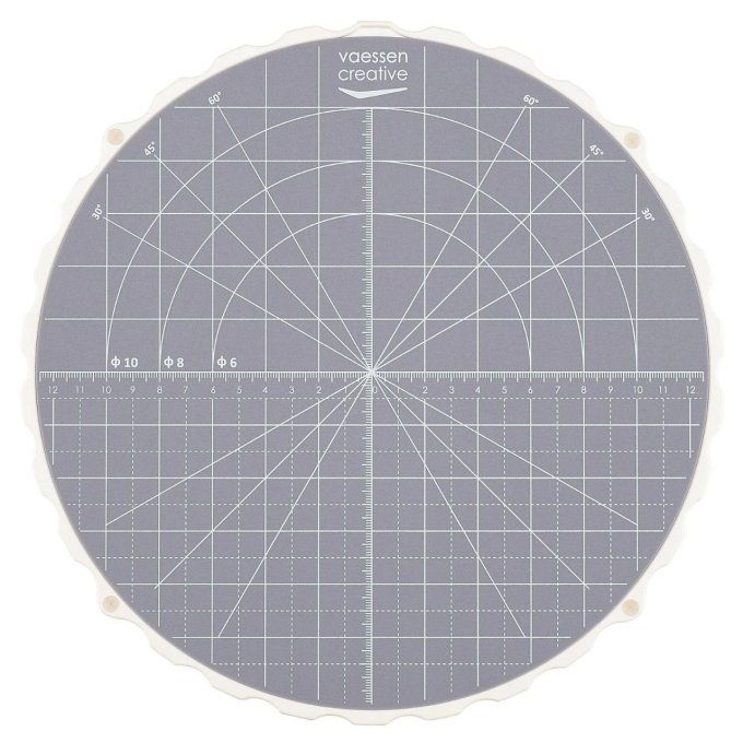 Plateforme de découpe rotative, diamètre 27cm environ