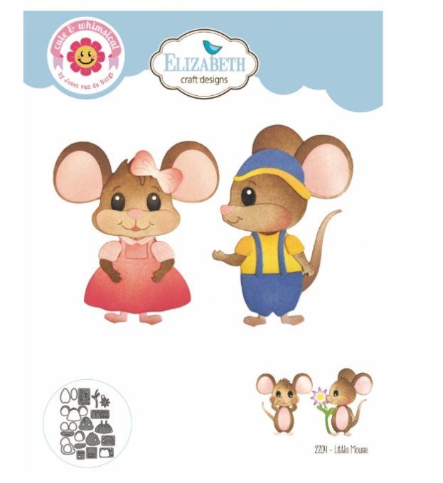 Elizabeth Craft designs - Little mouse