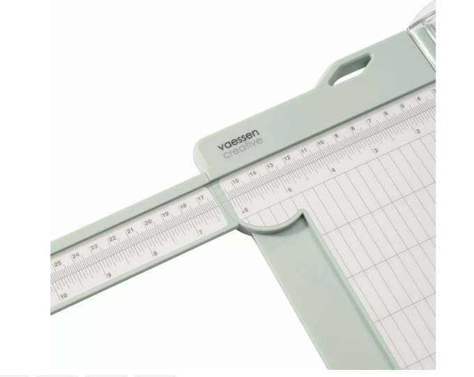 Massicot, Vaessen, couleur mint avec règle pliante jusqu'à 43cm